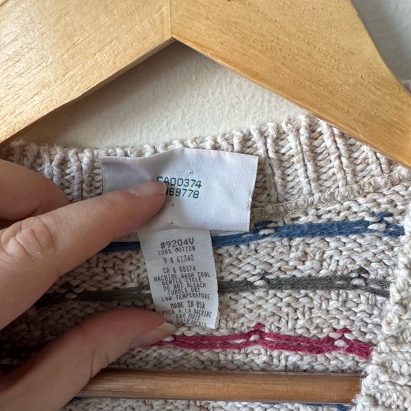 Northern Reflections Beige V-Neck Sweater Vest - Picture 8 of 9